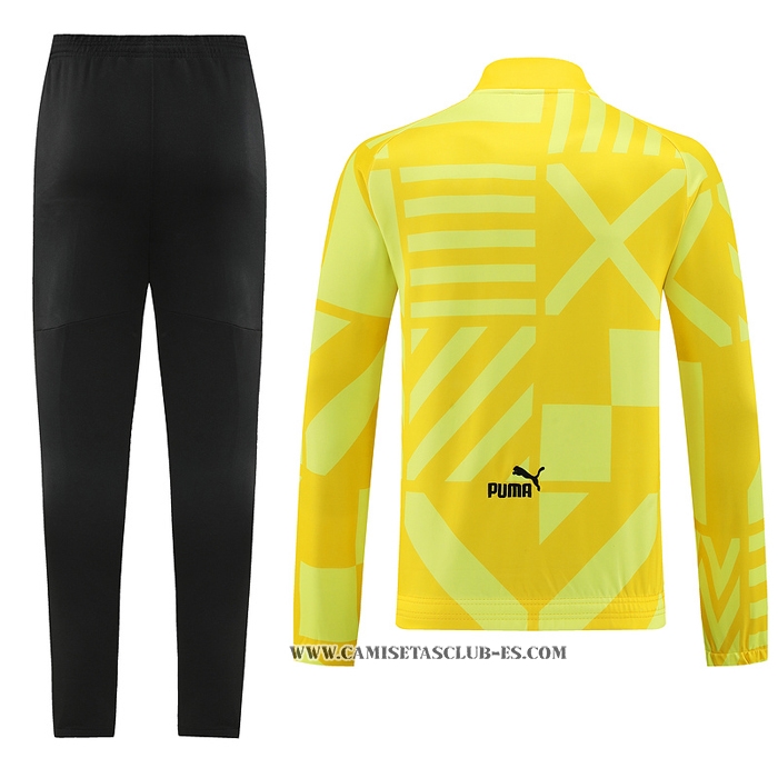 Chandal de Chaqueta del Borussia Dortmund 22-23 Amarillo